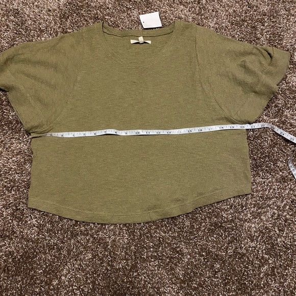 Madewell Texture & Thread Flutter-Sleeve Top - Picture 7 of 9